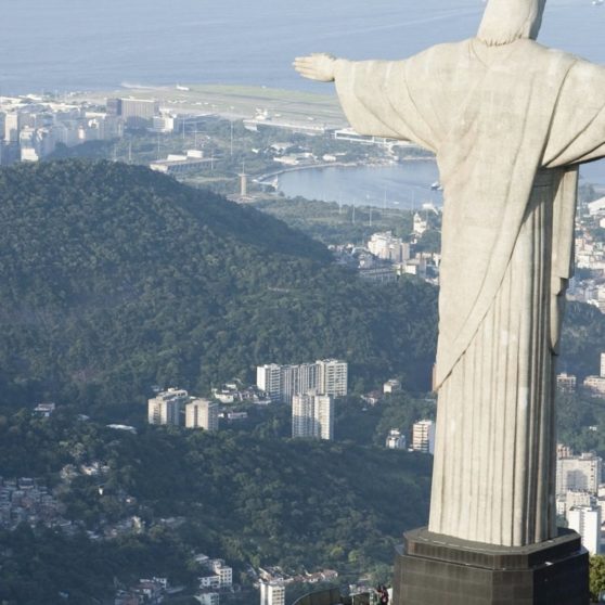 ブラジルリオ風景の iPhoneX 壁紙